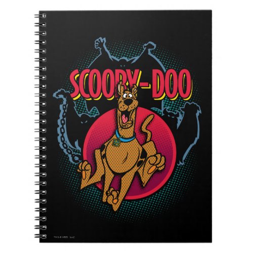 Scooby_Doo Running From Ghosts Graphic Notebook