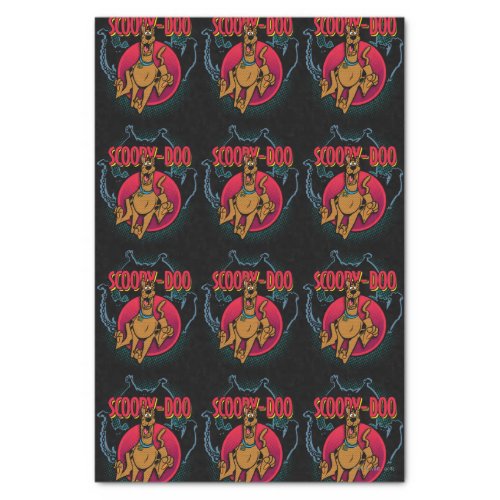 Scooby_Doo Running From Ghosts Graphic Tissue Paper