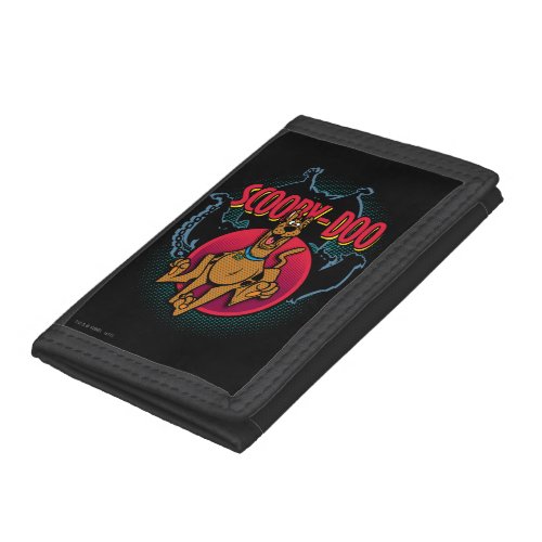 Scooby_Doo Running From Ghosts Graphic Trifold Wallet