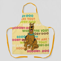 Scooby-Doo Running "Where Are You?" Apron