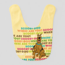 Scooby-Doo Running "Where Are You?" Bib