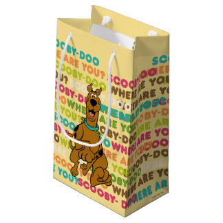 Scooby-Doo Running "Where Are You?" Small Gift Bag