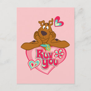 Scooby-Doo - Ruv You Holiday Postcard