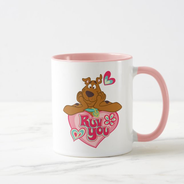 Scooby-Doo - Ruv You Mug (Right)