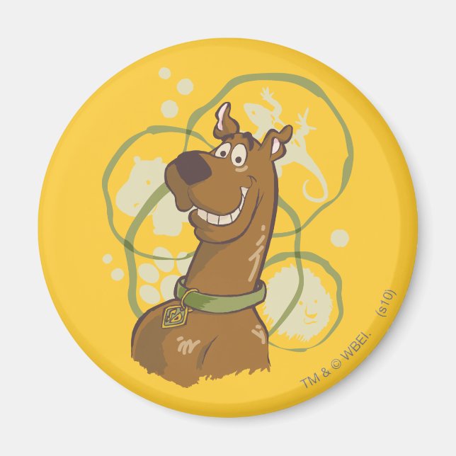 Scooby-Doo Safari Icons Magnet (Front)