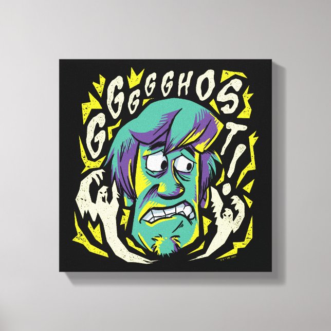 Scooby-Doo | Scared Shaggy Canvas Print (Front)