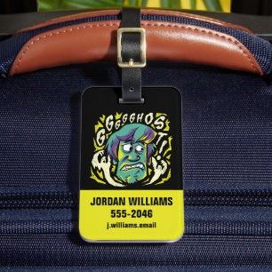 Scooby-Doo   Scared Shaggy Luggage Tag