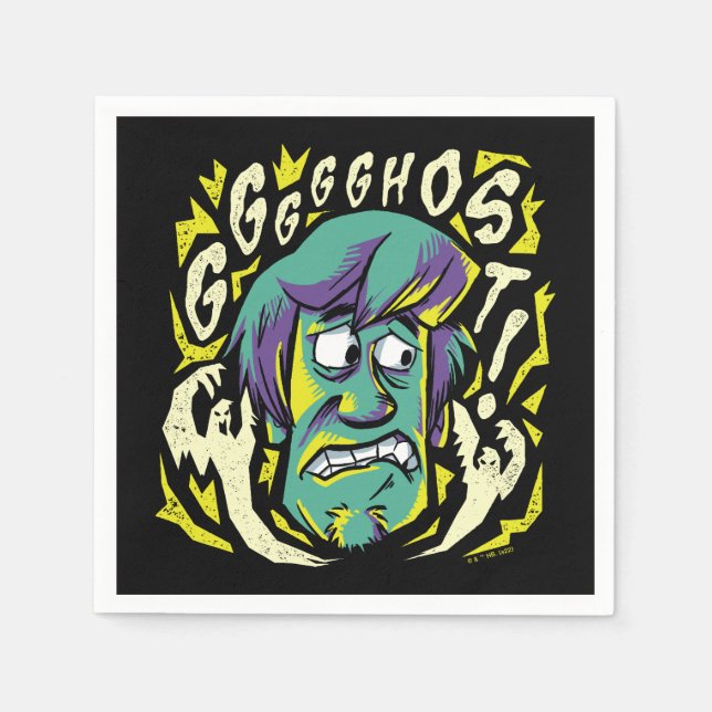 Scooby-Doo | Scared Shaggy Napkins (Front)