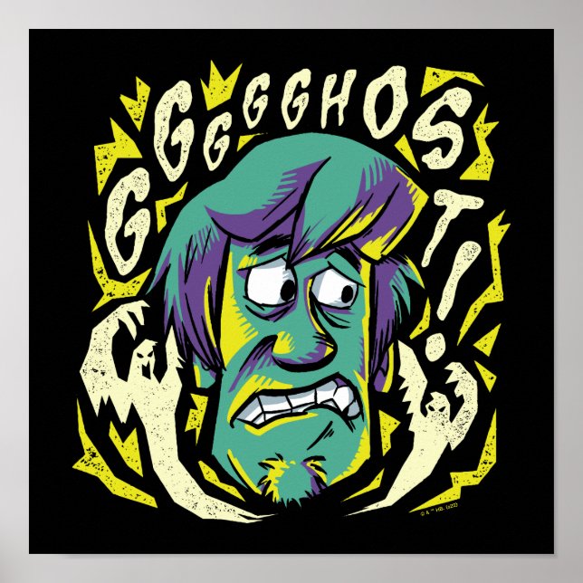 Scooby-Doo | Scared Shaggy Poster (Front)