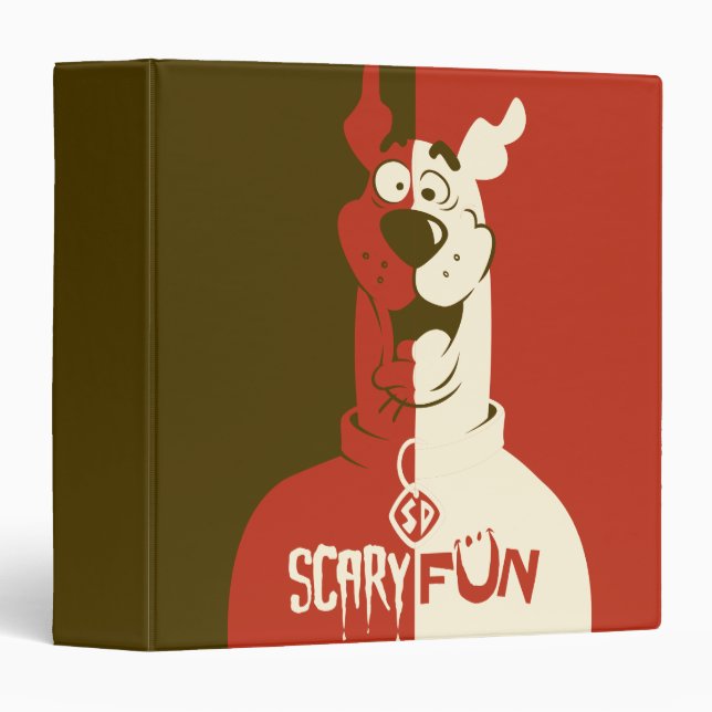 Scooby-Doo "Scary Fun" 3 Ring Binder (Front/Spine)