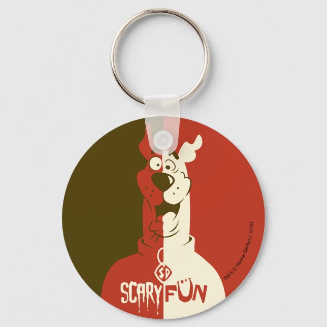 Scooby-Doo "Scary Fun" Keychain (Front)
