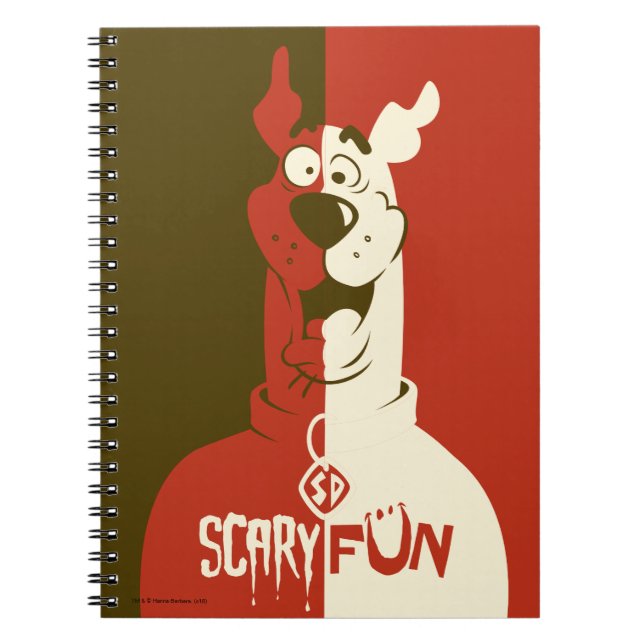 Scooby-Doo "Scary Fun" Notebook (Front)