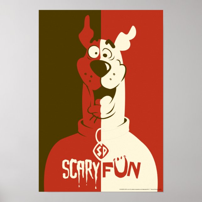 Scooby-Doo "Scary Fun" Poster (Front)