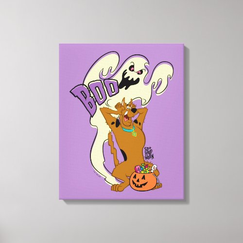 Scooby_Doo  Scooby_Doo Boo Canvas Print