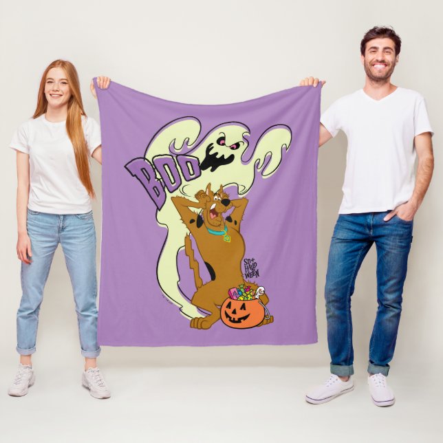 Scooby-Doo | Scooby-Doo Boo Fleece Blanket (In Situ)