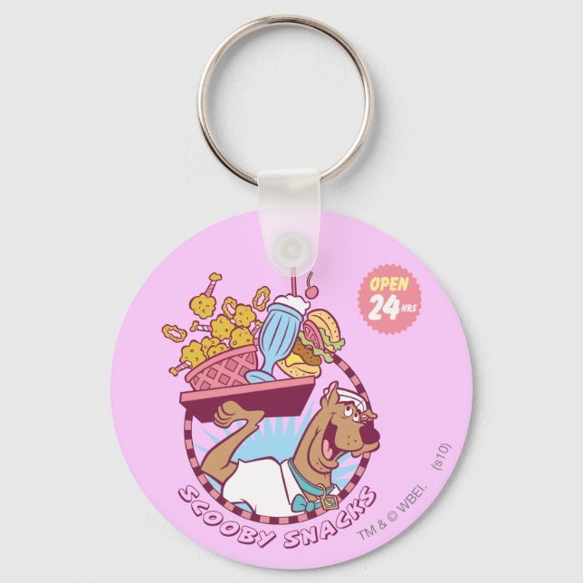 Scooby-Doo "Scooby Snacks" Keychain (Front)