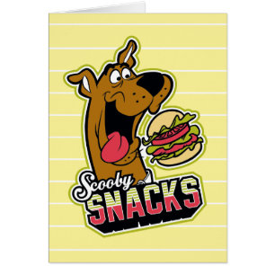Scooby-Doo "Scooby Snacks" Logo Cards