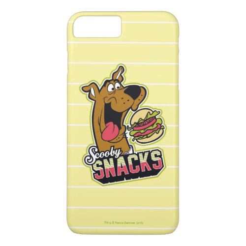 Scooby_Doo Scooby Snacks Logo iPhone 8 Plus7 Plus Case