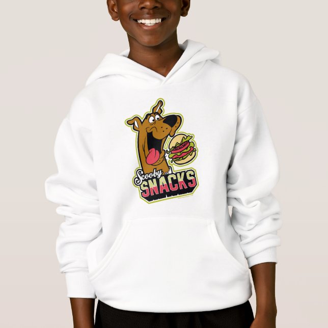 Scooby-Doo "Scooby Snacks" Logo Hoodie (Front)