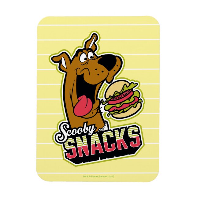 Scooby-Doo "Scooby Snacks" Logo Magnet (Vertical)
