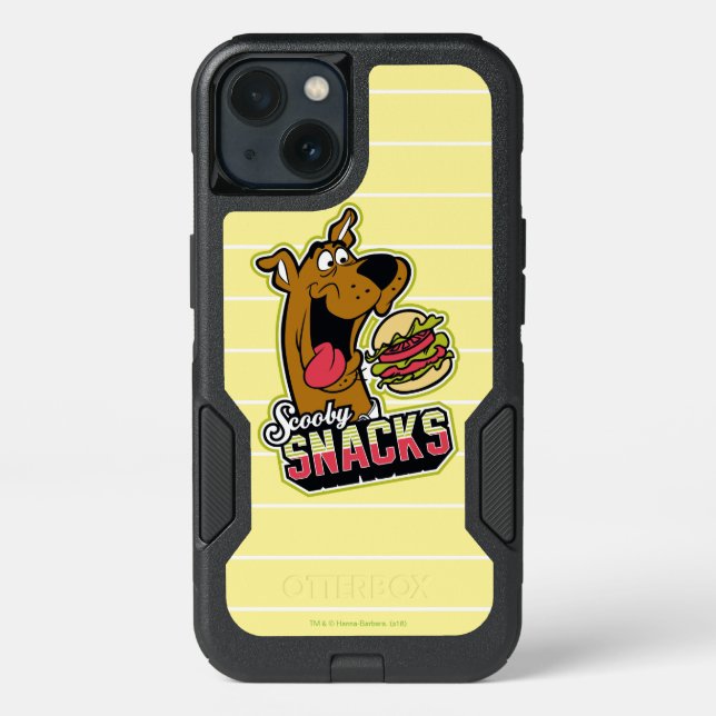 Scooby-Doo "Scooby Snacks" Logo Otterbox iPhone Case (Back)