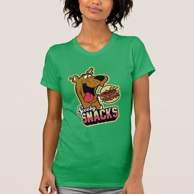 Scooby-Doo "Scooby Snacks" Logo T-Shirt (Front)