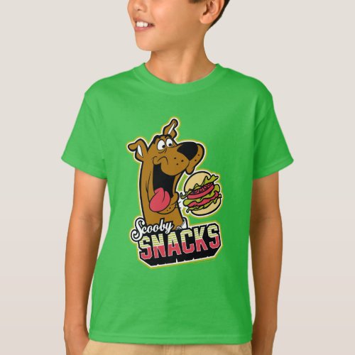 Scooby_Doo Scooby Snacks Logo T_Shirt