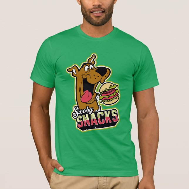 Scooby-Doo "Scooby Snacks" Logo T-Shirt (Front)