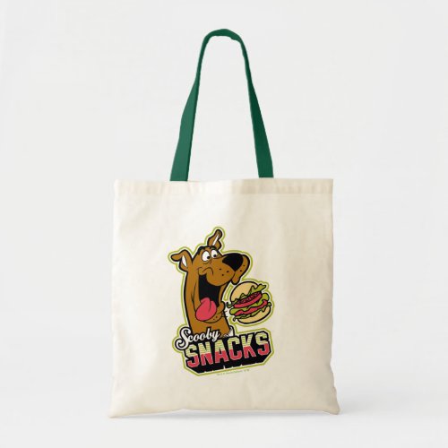Scooby_Doo Scooby Snacks Logo Tote Bag