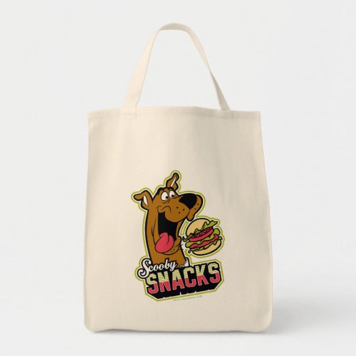 Scooby_Doo Scooby Snacks Logo Tote Bag