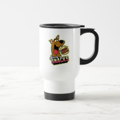 Scooby_Doo Scooby Snacks Logo Travel Mug