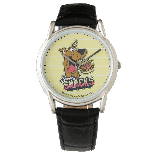 Scooby-Doo "Scooby Snacks" Logo Watch (Front)