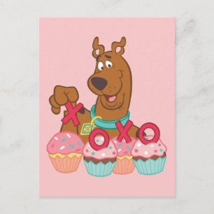 Scooby Doo — Scooby XOXO Cupcakes Postcard