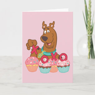 Scooby-Doo "Scooby XOXO Cupcakes" Valentine’s Day Card