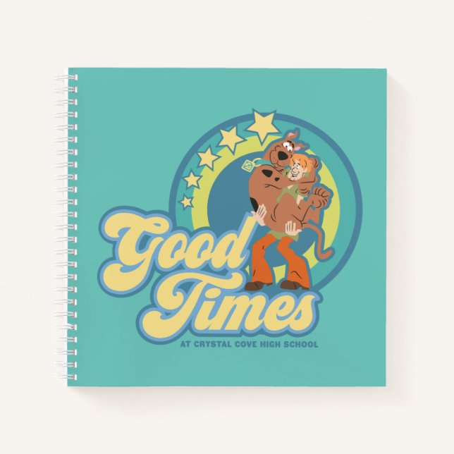 Scooby-Doo & Shaggy Good Times at Crystal Cove HS Notebook (Front)