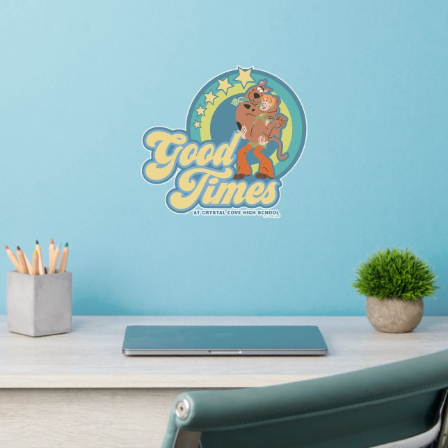 Scooby-Doo & Shaggy Good Times at Crystal Cove HS Wall Decal (Home Office 2)