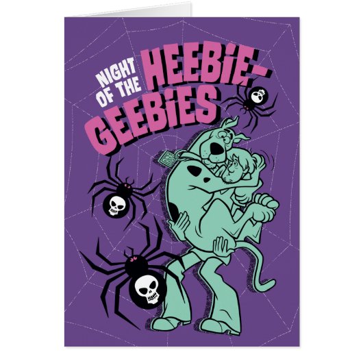 Scooby-Doo & Shaggy Heebie-Geebies Cards (Front)