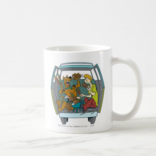 Scooby_Doo  Shaggy In Mystery Machine Coffee Mug