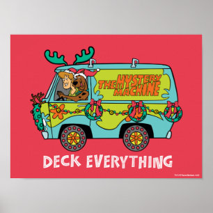 Scooby-Doo & Shaggy In The Holiday Mystery Machine Poster