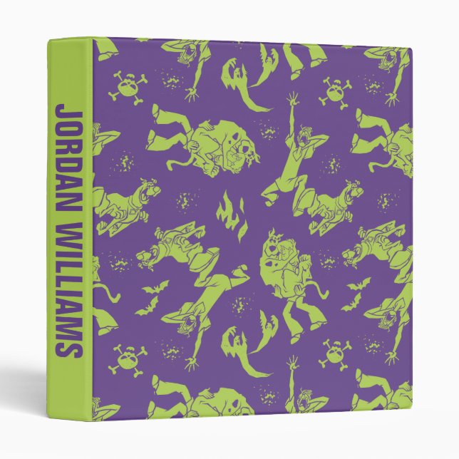 Scooby-Doo | Shaggy & Scooby Add Your Name 3 Ring Binder (Front/Spine)