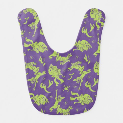 Scooby_Doo  Shaggy  Scooby Running Scared Baby Bib