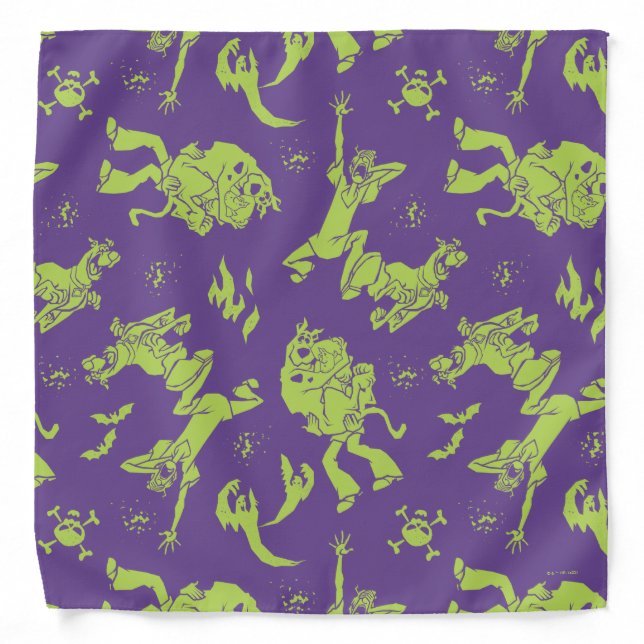 Scooby-Doo | Shaggy & Scooby Running Scared Bandana (Front)