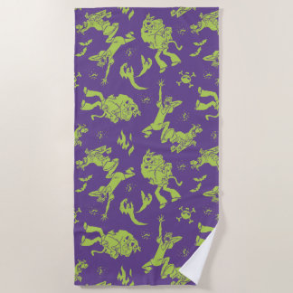 Scooby-Doo | Shaggy & Scooby Running Scared Beach Towel