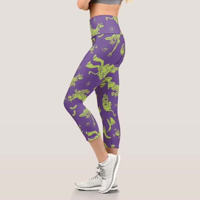 Scooby-Doo | Shaggy & Scooby Running Scared Capri Leggings (Left)