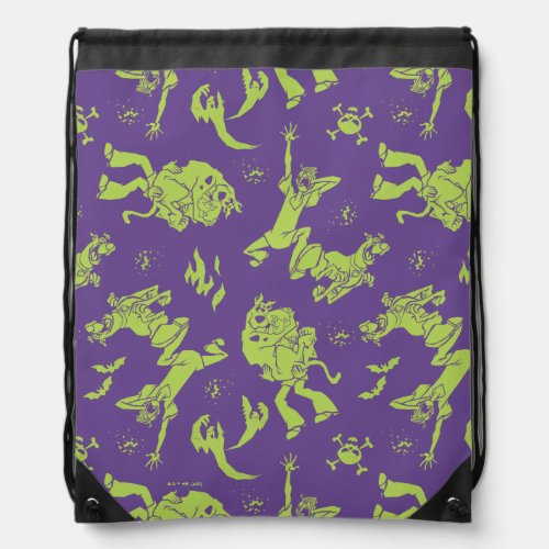 Scooby_Doo  Shaggy  Scooby Running Scared Drawstring Bag