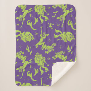 Scooby-Doo Shaggy & Scooby Running Scared Sherpa Blanket