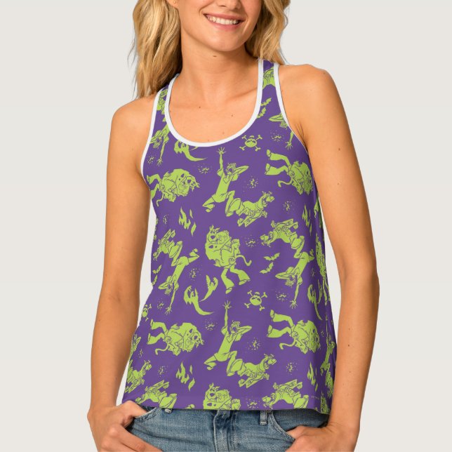 Scooby-Doo | Shaggy & Scooby Running Scared Tank Top (Front)
