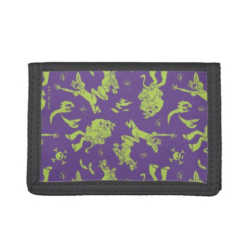 Scooby_Doo  Shaggy  Scooby Running Scared Trifold Wallet