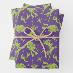 Scooby-Doo Shaggy & Scooby Running Scared Wrapping Paper Sheets