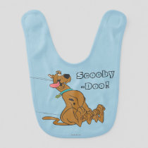 Scooby-Doo Slide With Tongue Out Baby Bib